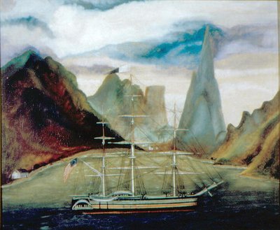 Whaling Ship by American School